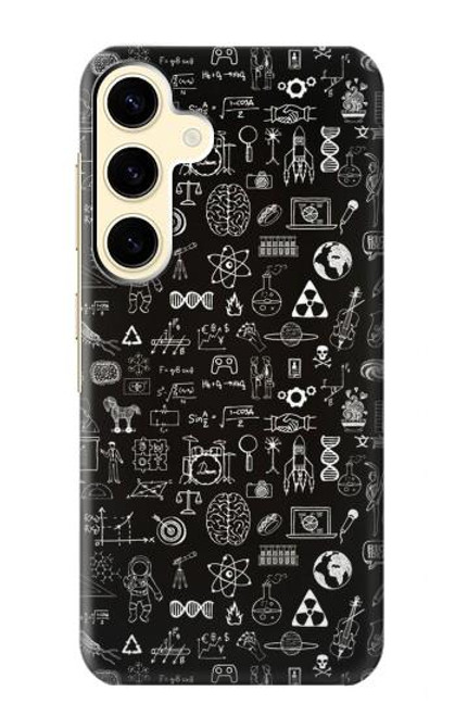 W3426 Noirboard sciences Etui Coque Housse et Flip Housse Cuir pour Samsung Galaxy S24