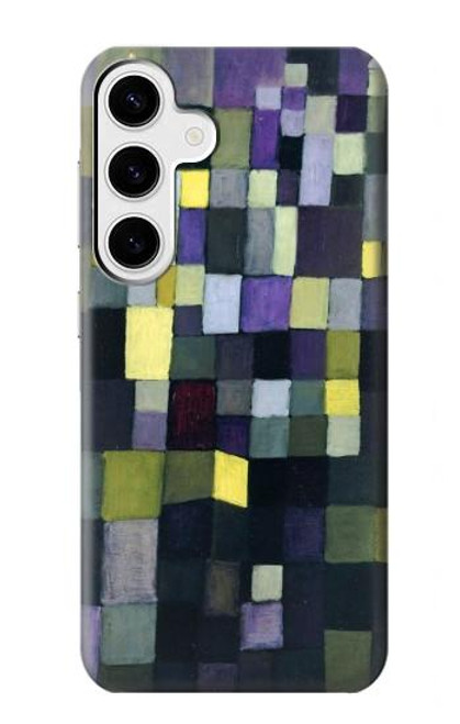 W3340 Architecture Paul Klee Etui Coque Housse et Flip Housse Cuir pour Samsung Galaxy S24 Plus