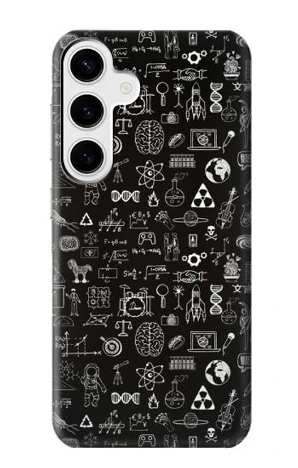 W3426 Noirboard sciences Etui Coque Housse et Flip Housse Cuir pour Samsung Galaxy S24 Plus