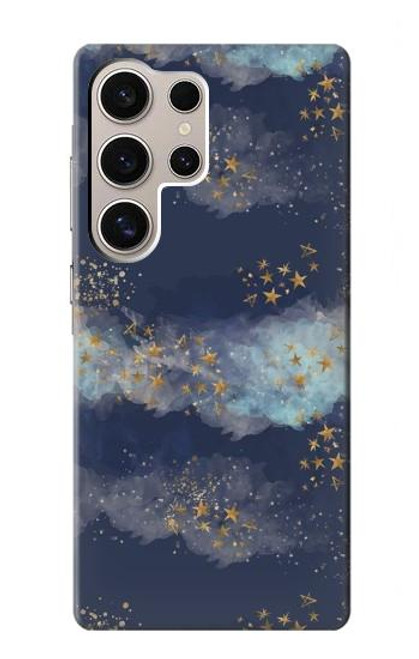 W3364 Ou Ciel Étoile Etui Coque Housse et Flip Housse Cuir pour Samsung Galaxy S24 Ultra