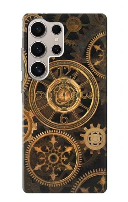 W3442 vitesse d'horloge Etui Coque Housse et Flip Housse Cuir pour Samsung Galaxy S24 Ultra