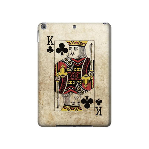 W2528 Poker King Carte Tablet Etui Coque Housse pour iPad 10.2 (2021,2020,2019), iPad 9 8 7