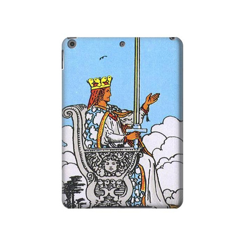 W3068 Carte de tarot Reine des épées Tablet Etui Coque Housse pour iPad 10.2 (2021,2020,2019), iPad 9 8 7