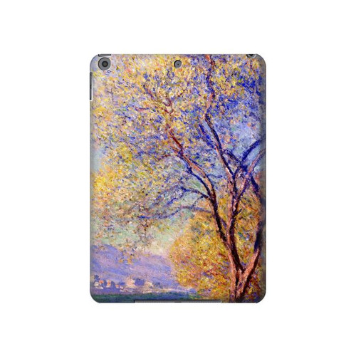 W3339 Claude Monet Antibes vue des jardins Salis Tablet Etui Coque Housse pour iPad 10.2 (2021,2020,2019), iPad 9 8 7