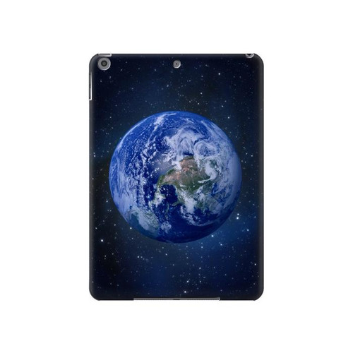 W3430 Bleu planète Tablet Etui Coque Housse pour iPad 10.2 (2021,2020,2019), iPad 9 8 7