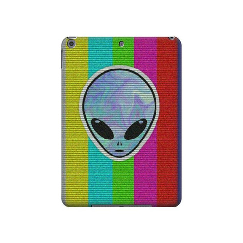 W3437 Extraterrestre Aucun signal Tablet Etui Coque Housse pour iPad 10.2 (2021,2020,2019), iPad 9 8 7