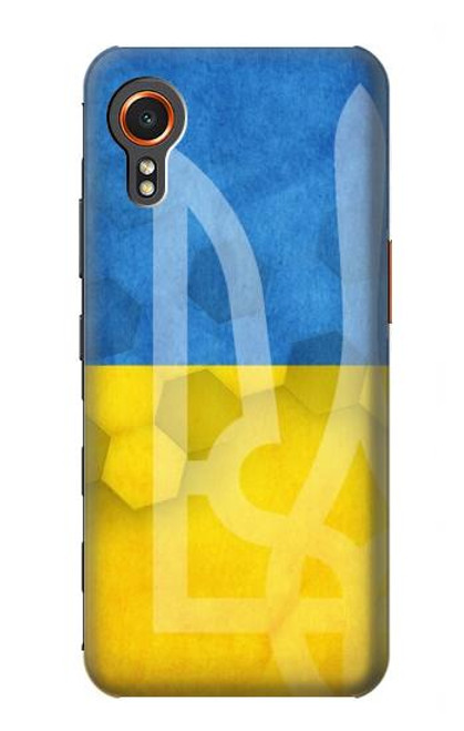 W3006 Ukraine Football Football Etui Coque Housse et Flip Housse Cuir pour Samsung Galaxy Xcover7