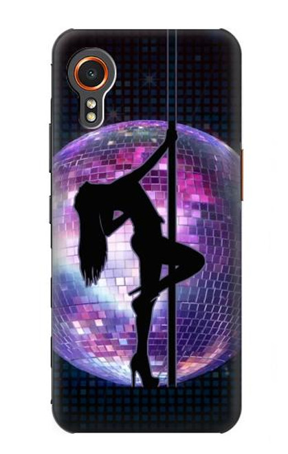 W3284 Disco Pole Fille Danse Etui Coque Housse et Flip Housse Cuir pour Samsung Galaxy Xcover7