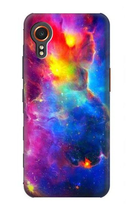 W3371 Ciel de nébuleuse Etui Coque Housse et Flip Housse Cuir pour Samsung Galaxy Xcover7