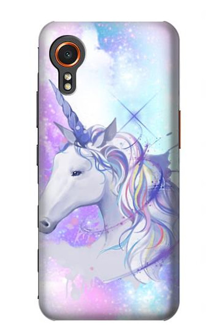 W3375 Licorne Etui Coque Housse et Flip Housse Cuir pour Samsung Galaxy Xcover7