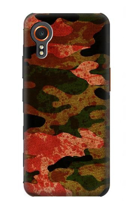 W3393 Camouflage sang Splatter Etui Coque Housse et Flip Housse Cuir pour Samsung Galaxy Xcover7