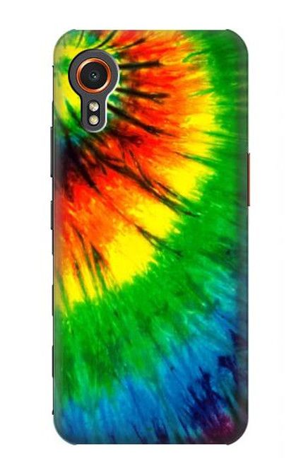 W3422 tie Dye Etui Coque Housse et Flip Housse Cuir pour Samsung Galaxy Xcover7