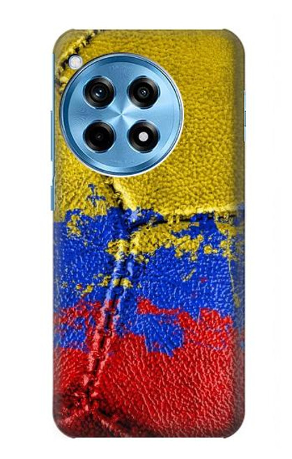 W3306 Colombie Drapeau de football graphique Millésime Etui Coque Housse et Flip Housse Cuir pour OnePlus 12R