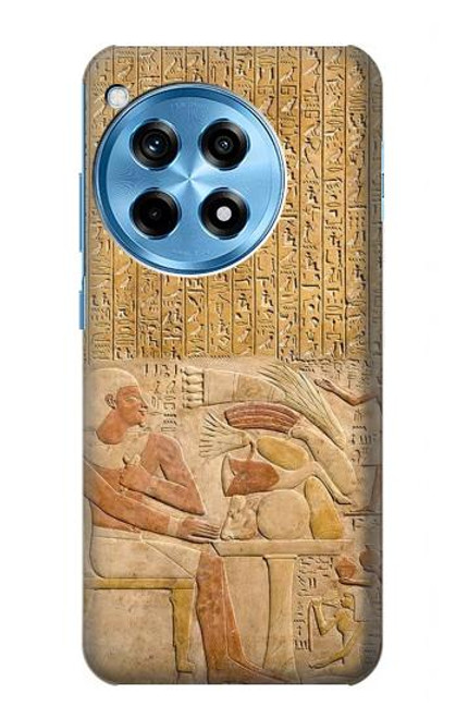 W3398 Egypte Stela Montouhotep Etui Coque Housse et Flip Housse Cuir pour OnePlus 12R