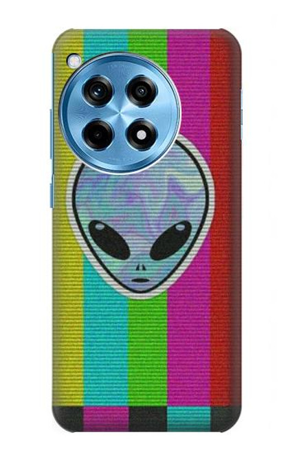 W3437 Extraterrestre Aucun signal Etui Coque Housse et Flip Housse Cuir pour OnePlus 12R