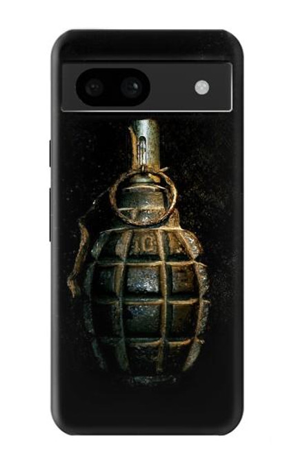 W0881 Grenade Etui Coque Housse et Flip Housse Cuir pour Google Pixel 8a