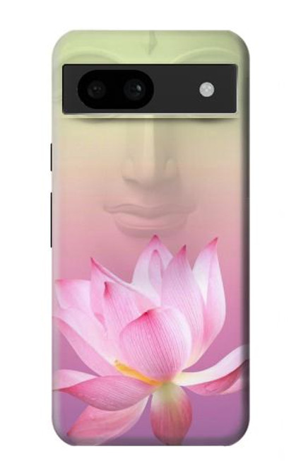 W3511 Fleur de lotus Bouddhisme Etui Coque Housse et Flip Housse Cuir pour Google Pixel 8a