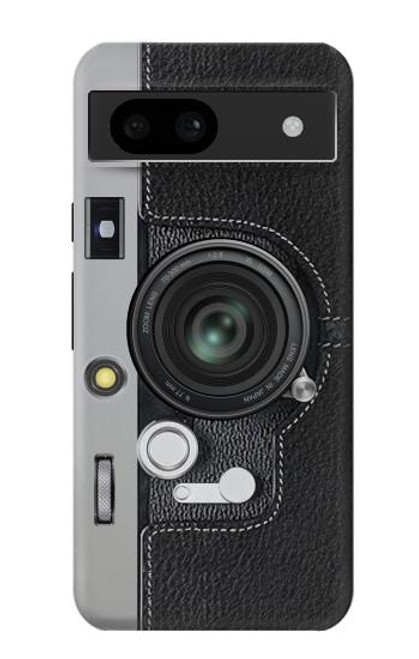 W3922 Impression graphique de l'obturateur de l'objectif de l'appareil photo Etui Coque Housse et Flip Housse Cuir pour Google Pixel 8a