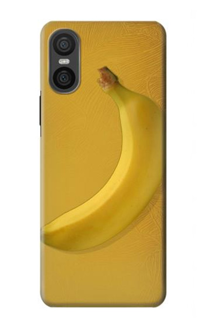 W3872 Banane Etui Coque Housse et Flip Housse Cuir pour Sony Xperia 10 VI