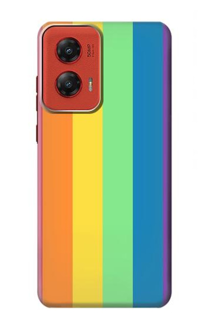 W3699 Fierté LGBT Etui Coque Housse et Flip Housse Cuir pour Motorola Moto G Stylus 5G (2024)