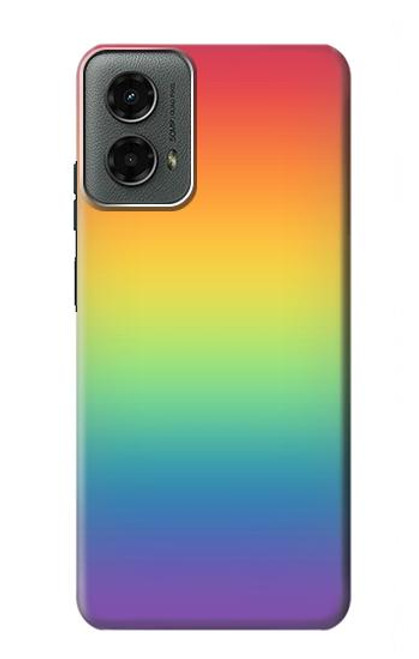 W3698 Drapeau de fierté LGBT Etui Coque Housse et Flip Housse Cuir pour Motorola Moto G 5G (2024)