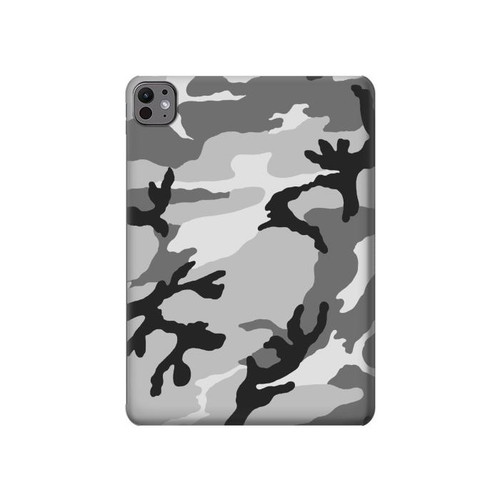 W1721 Neige Camouflage Imprimé graphique Tablet Etui Coque Housse pour iPad Pro 11 (2024)