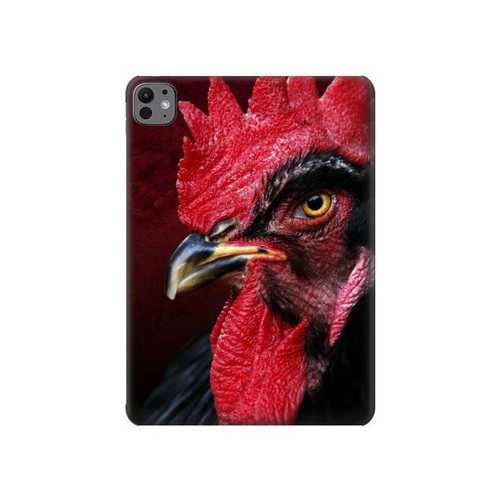 W3797 Poulet Coq Tablet Etui Coque Housse pour iPad Pro 11 (2024)