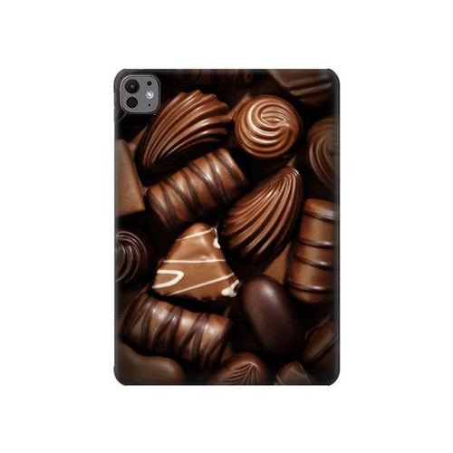 W3840 Amateurs de chocolat au lait au chocolat noir Tablet Etui Coque Housse pour iPad Pro 11 (2024)