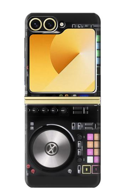 W3931 Peinture graphique pour table de mixage DJ Etui Coque Housse et Flip Housse Cuir pour Samsung Galaxy Z Flip 6