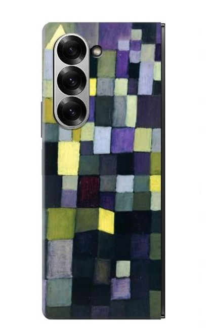 W3340 Architecture Paul Klee Etui Coque Housse et Flip Housse Cuir pour Samsung Galaxy Z Fold 6