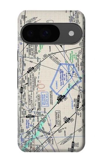 W3882 Carte de vol en route Etui Coque Housse et Flip Housse Cuir pour Google Pixel 9