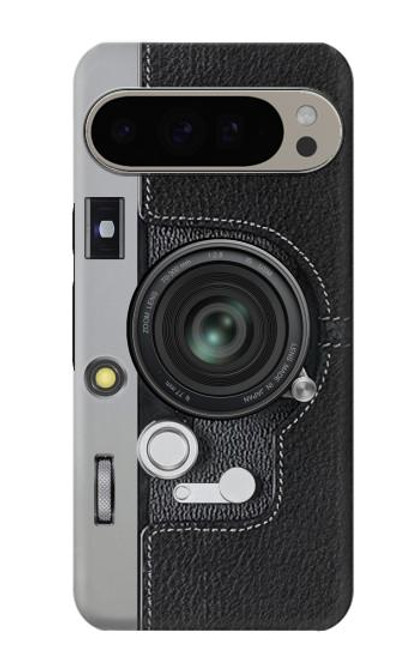 W3922 Impression graphique de l'obturateur de l'objectif de l'appareil photo Etui Coque Housse et Flip Housse Cuir pour Google Pixel 9 Pro XL