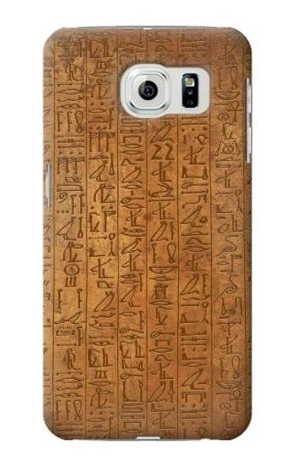 W2805 Égyptien Papyrus d'Ani Etui Coque Housse et Flip Housse Cuir pour Samsung Galaxy S6