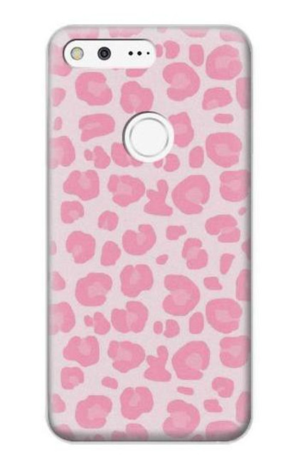 W2213 Motif rose Léopard Etui Coque Housse et Flip Housse Cuir pour Google Pixel XL