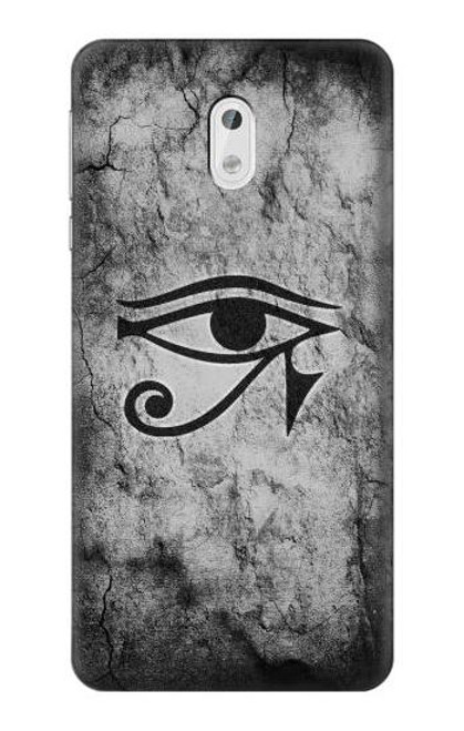 W3108 Égyptien ancien Soleil d'Horus Oeil Etui Coque Housse et Flip Housse Cuir pour Nokia 3