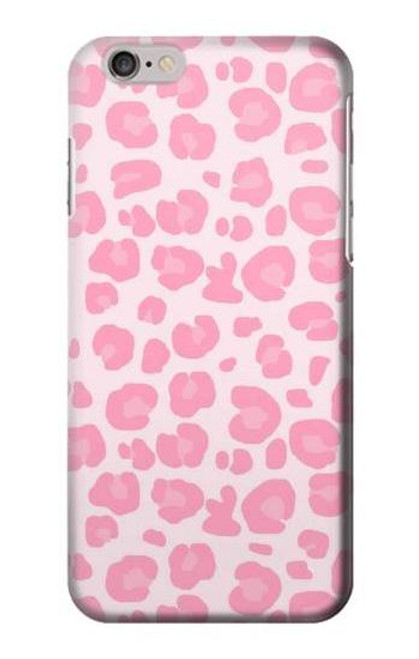 W2213 Motif rose Léopard Etui Coque Housse et Flip Housse Cuir pour iPhone 6 6S