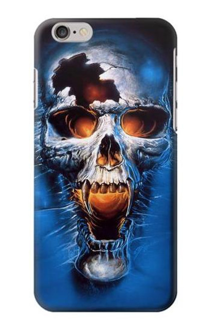 W1462 vampire crâne Etui Coque Housse et Flip Housse Cuir pour iPhone 6 Plus, 6S Plus