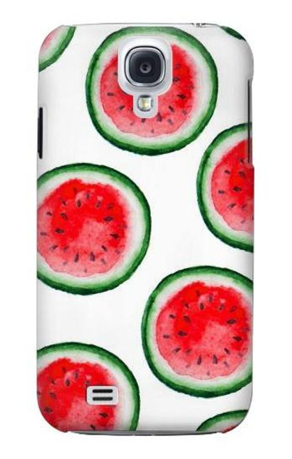 W3236 Motif melon d'eau Etui Coque Housse et Flip Housse Cuir pour Samsung Galaxy S4