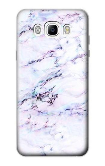 W3215 Transparente marbre rose Etui Coque Housse et Flip Housse Cuir pour Samsung Galaxy J7 (2016)