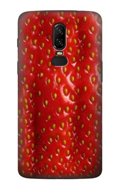 W2225 fraise Etui Coque Housse et Flip Housse Cuir pour OnePlus 6