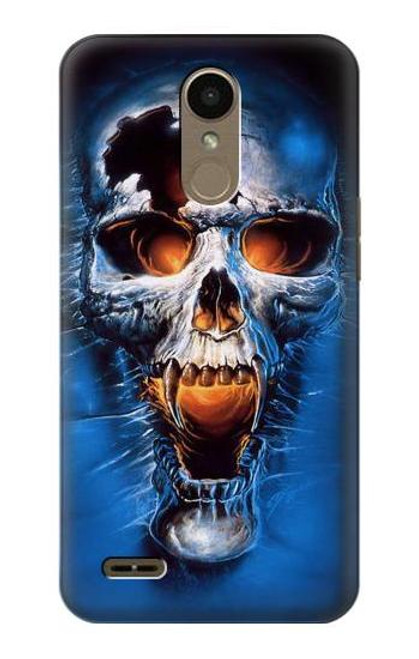 W1462 vampire crâne Etui Coque Housse et Flip Housse Cuir pour LG K10 (2018), LG K30