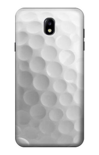 W2960 Blanc Balle de golf Etui Coque Housse et Flip Housse Cuir pour Samsung Galaxy J7 (2018), J7 Aero, J7 Top, J7 Aura, J7 Crown, J7 Refine, J7 Eon, J7 V 2nd Gen, J7 Star