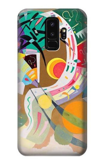 W3346 Vasily Kandinsky Guggenheim Etui Coque Housse et Flip Housse Cuir pour Samsung Galaxy S9 Plus