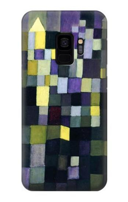 W3340 Architecture Paul Klee Etui Coque Housse et Flip Housse Cuir pour Samsung Galaxy S9