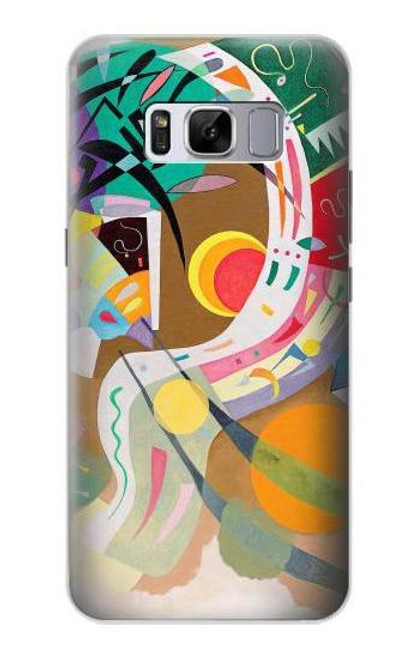 W3346 Vasily Kandinsky Guggenheim Etui Coque Housse et Flip Housse Cuir pour Samsung Galaxy S8