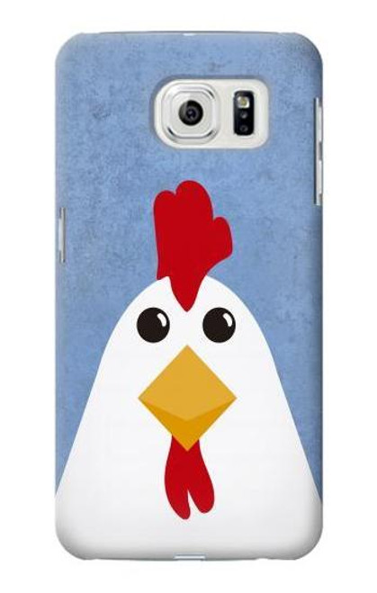 W3254 Poulet Dessin animé Etui Coque Housse et Flip Housse Cuir pour Samsung Galaxy S7 Edge