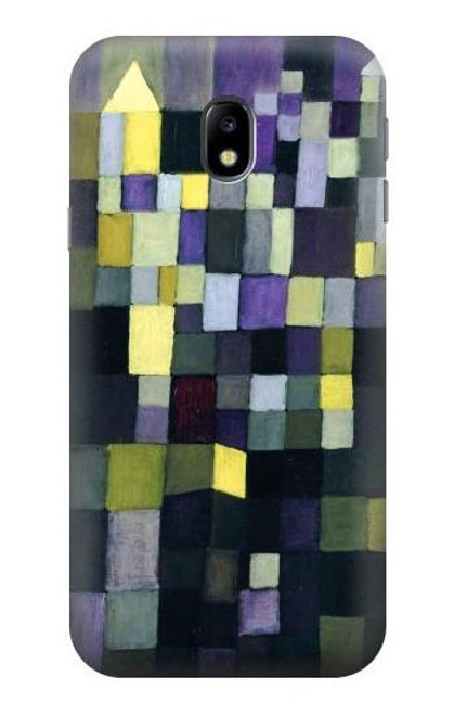 W3340 Architecture Paul Klee Etui Coque Housse et Flip Housse Cuir pour Samsung Galaxy J3 (2017) EU Version