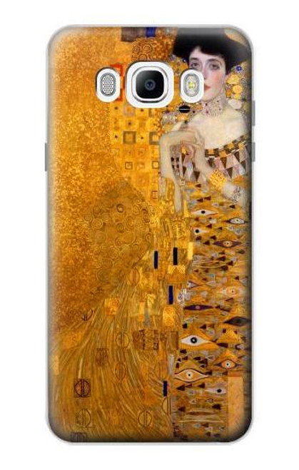 W3332 Gustav Klimt Adele Bloch Bauer Etui Coque Housse et Flip Housse Cuir pour Samsung Galaxy J7 (2016)