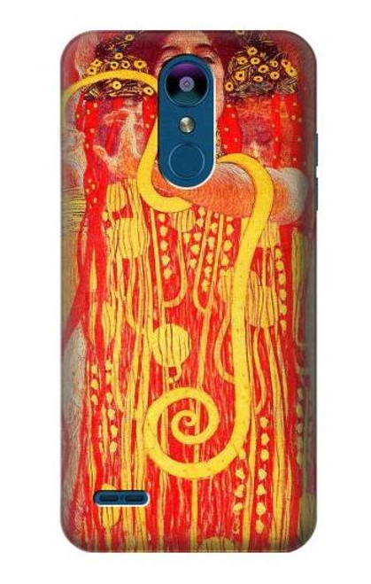 W3352 Gustav Klimt Médecine Etui Coque Housse et Flip Housse Cuir pour LG K8 (2018)