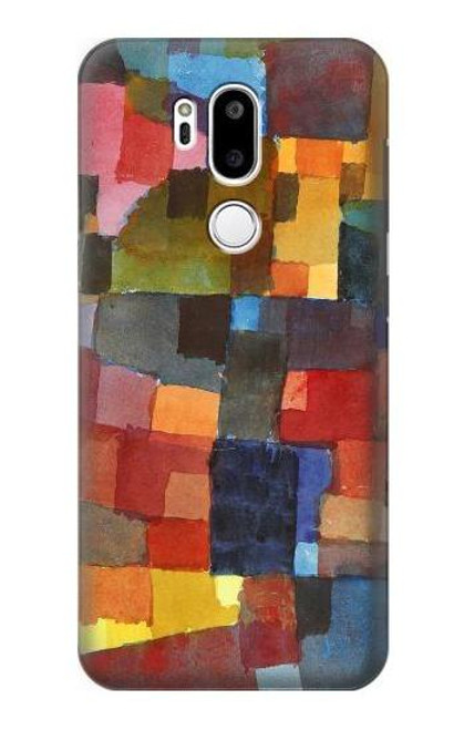 W3341 Paul Klee Raumarchitekturen Etui Coque Housse et Flip Housse Cuir pour LG G7 ThinQ